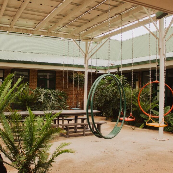 Courtyard garden at the Potchefstroom office